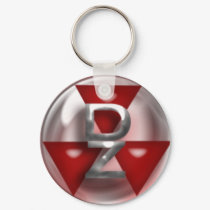 CautionRed Zone keychains by grimnirm CautionRed Zone keychains