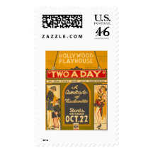 CavalcadeVaudeville1938 WPA Postage Stamp