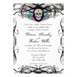 Cavaleras Muerte Skull and Flourishes Invite