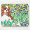 Cavalier 2 (Bl) - Irises mousepads