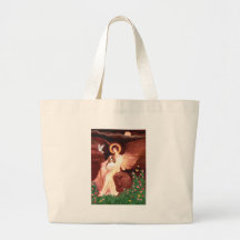 Cavalier 2b (Blenheim) - Seated Angel Canvas Bags