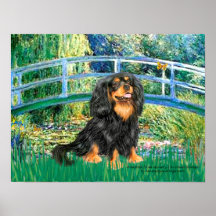 Cavalier King Charles (BT) - Lily Pond Bridge Posters