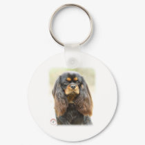 Cavalier King Charles Spaniel 9F51D-03 keychains by TraffordPhotos Cavalier King Charles Spaniel 9F51D-03 keychains