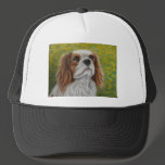 Cavalier King Charles Spaniel Art - Addie - Trucker Hats