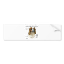 Cavalier King Charles Spaniel (Blenheim) History bumper stickers