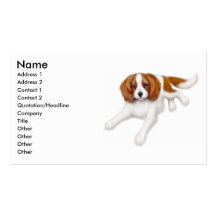 Cavalier King Charles Spaniel Business Card