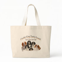 Cavalier King Charles Spaniel Can't Have Just One bags