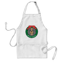 Cavalier King Charles Spaniel Christmas aprons