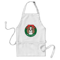 Cavalier King Charles Spaniel Christmas aprons