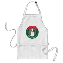 Cavalier King Charles Spaniel Christmas aprons