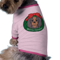 Cavalier King Charles Spaniel Christmas pet clothing by dogcartoons Cavalier King Charles Spaniel Christmas pet clothing