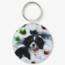 Cavalier King Charles Spaniel  Christmas Gifts keychains