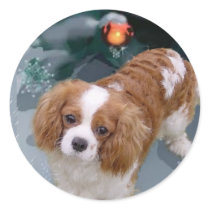 Cavalier King Charles Spaniel Christmas Gifts stickers