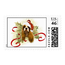 Cavalier King Charles Spaniel Christmas Stamps by jaisjewels Cavalier King Charles Spaniel Christmas Stamps
