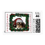 Cavalier King Charles Spaniel Cute Christmas Stamp