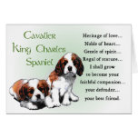 Cavalier King Charles Spaniel Gifts Greeting Card