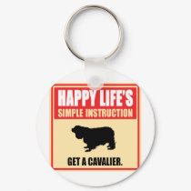Cavalier King Charles Spaniel keychains
