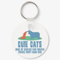 Cavalier King Charles Spaniel keychains