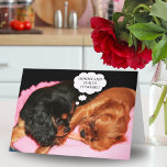 Cavalier King Charles Spaniel Let's Share Care Greeting Cards