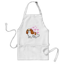 Cavalier King Charles Spaniel Love Apron