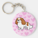 Cavalier King Charles Spaniel Love Key Chain
