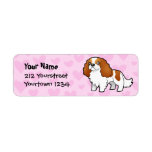 Cavalier King Charles Spaniel Love Custom Return Address Label