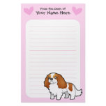 Cavalier King Charles Spaniel Love Custom Stationery