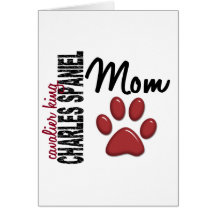 Cavalier King Charles Spaniel Mom 2 Cards