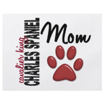 Cavalier King Charles Spaniel Mom 2 Full Color Flyer