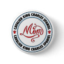 CAVALIER KING CHARLES SPANIEL mom button