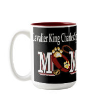 Cavalier King Charles Spaniel Mom Gifts mugs