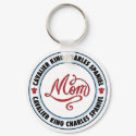 CAVALIER KING CHARLES SPANIEL mom keychain