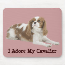 Cavalier King Charles Spaniel Mousepad by normagolden Cavalier King Charles Spaniel Mousepad