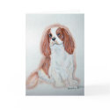 Cavalier King Charles Spaniel Notecard