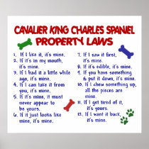 CAVALIER KING CHARLES SPANIEL PL2 POSTERS