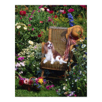 Cavalier King Charles Spaniel Print by normagolden Cavalier King Charles Spaniel Print