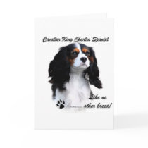 Cavalier Like No Other Breed Card