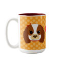 Cavalier spaniel mugs