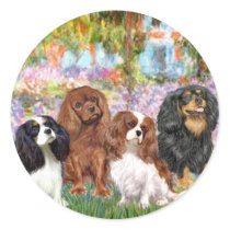 Cavaliers (4) - in Monet's Garden stickers