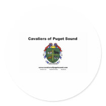 Cavaliers of Puget Sound Club Card2 stickers
