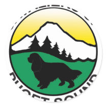 Cavaliers of Puget Sound Logo stickers