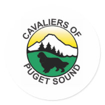 Cavaliers of Puget Sound Logo stickers