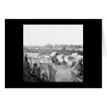 Cavalry at Fort Burnham, VA 1864 Greeting Card