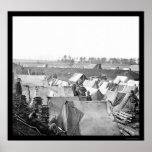Cavalry at Fort Burnham, VA 1864 posters