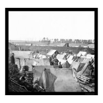 Cavalry at Fort Burnham, VA 1864 posters