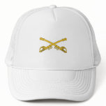 Cavalry insignia mesh hats