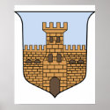 Cavarzere Stemma, Italy posters