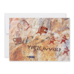 Cave Drawing Coffee Break Invitation