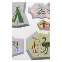 cave paintings stationery paper