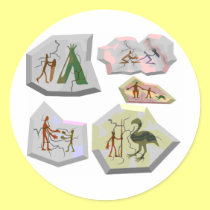 cave paintings stickers